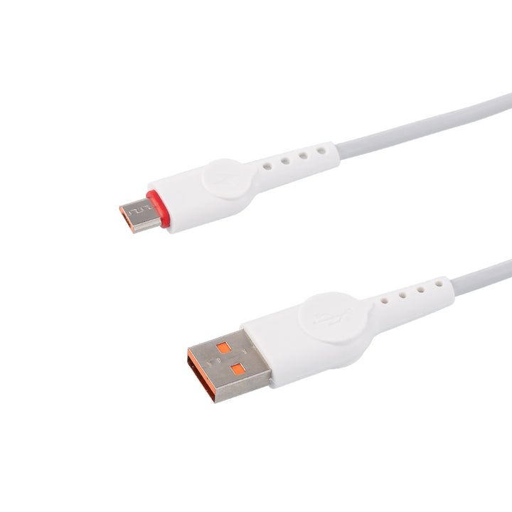 Amaya AM-01 Micro USB Cable 3A Fast Charging Data Cable USB White - Amayakenya