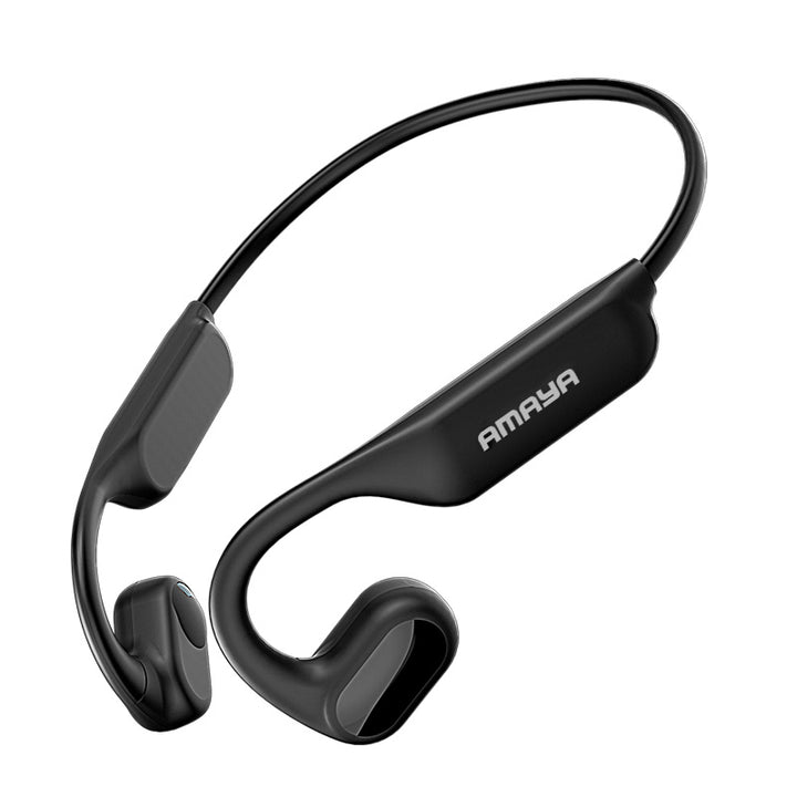 Amaya ASP01 Wireless Sport Bone Conduction Earphones Neckband Headphones Waterproof with Stereo Sound - Amayakenya