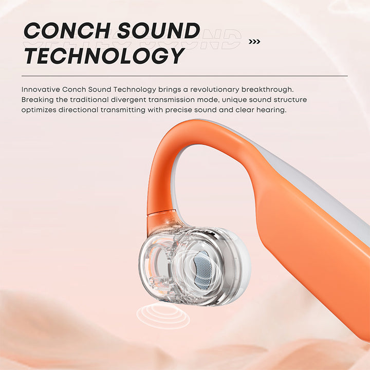 Amaya ASP01 Wireless Sport Bone Conduction Earphones Neckband Headphones Waterproof with Stereo Sound - Amayakenya
